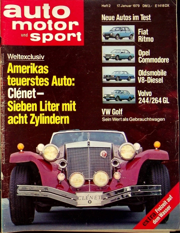 Auto Motor und Sport 02/1979 Auto Motor und Sport 02/1979